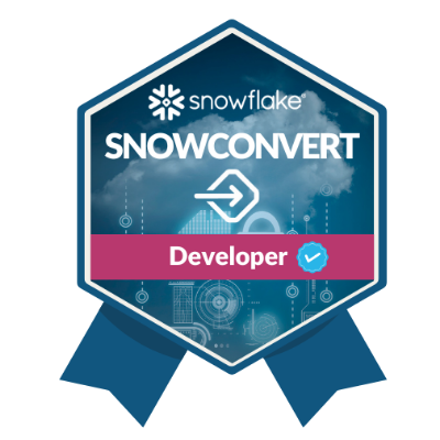 SnowConvert for Developers